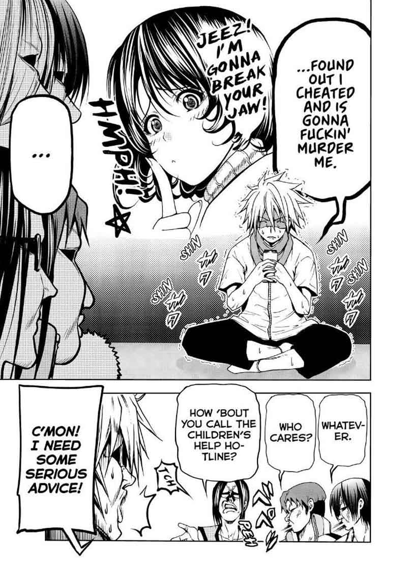 Grand Blue Manga Chapter 44 page 21 - Life Consultation scene