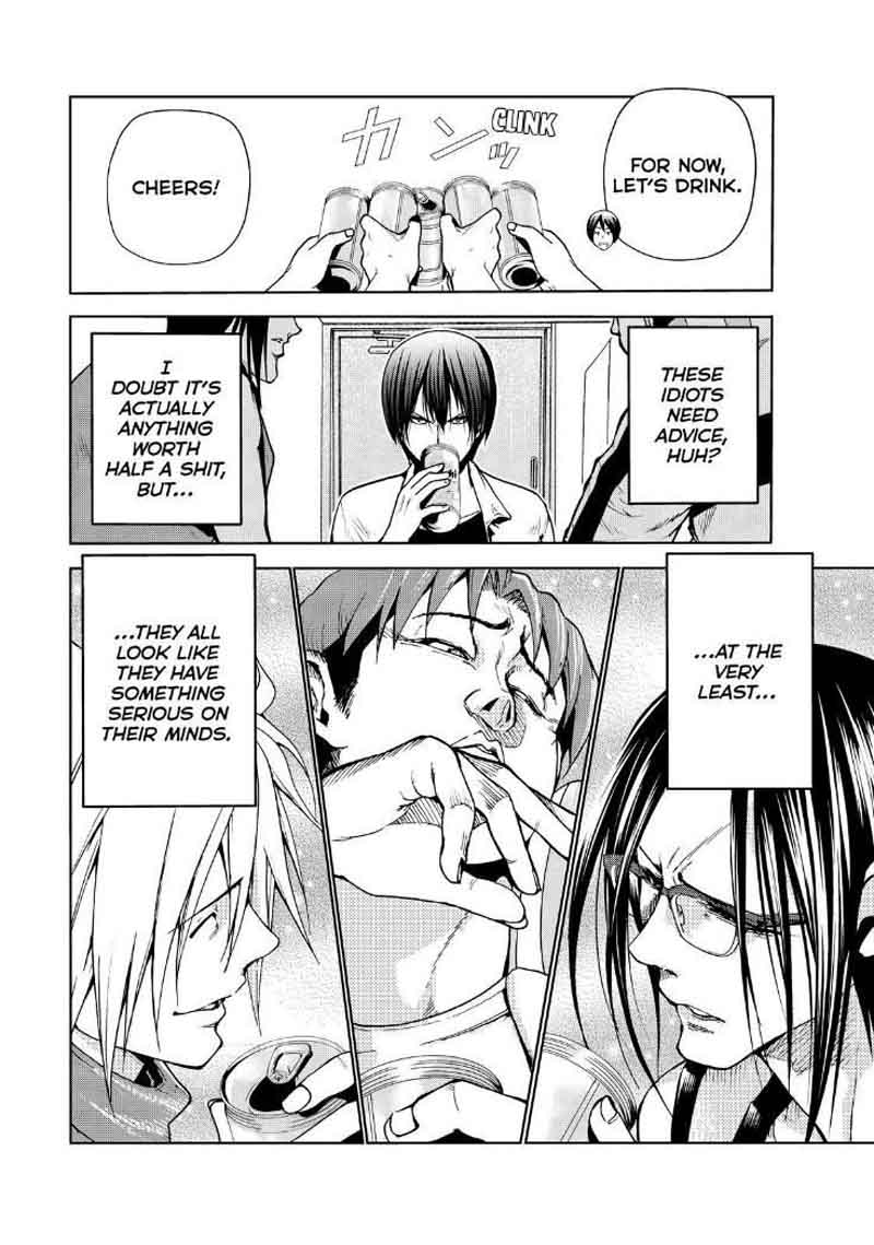 Grand Blue Manga Chapter 44 page 8 - Life Consultation scene