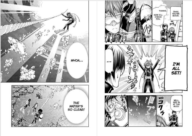 Grand Blue Manga Chapter 45 page 10 - Now We're Even scene