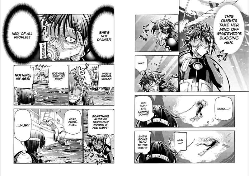 Grand Blue Manga Chapter 45 page 11 - Now We're Even scene