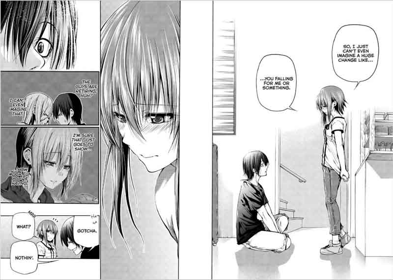 Grand Blue Manga Chapter 45 page 17 - Now We're Even scene