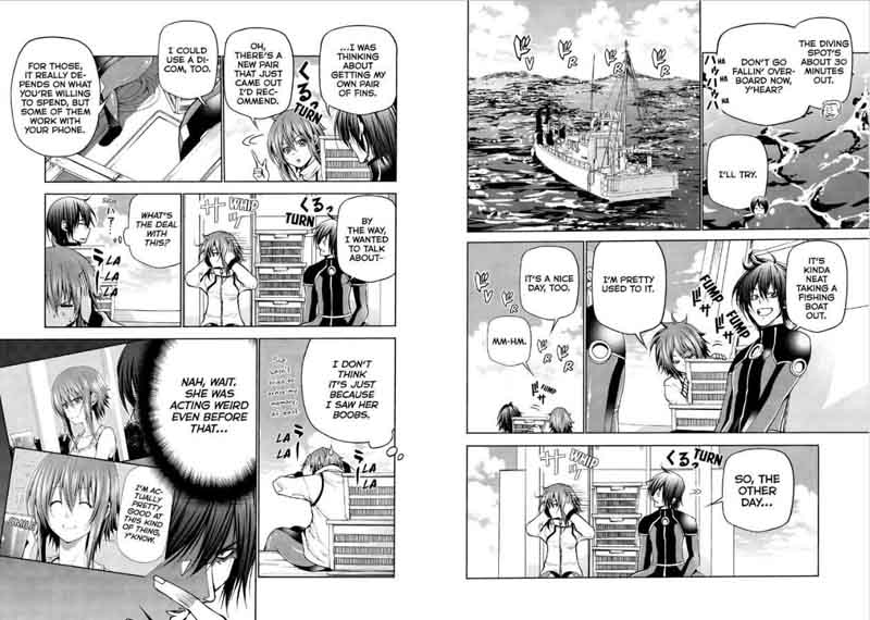 Grand Blue Manga Chapter 45 page 7 - Now We're Even scene