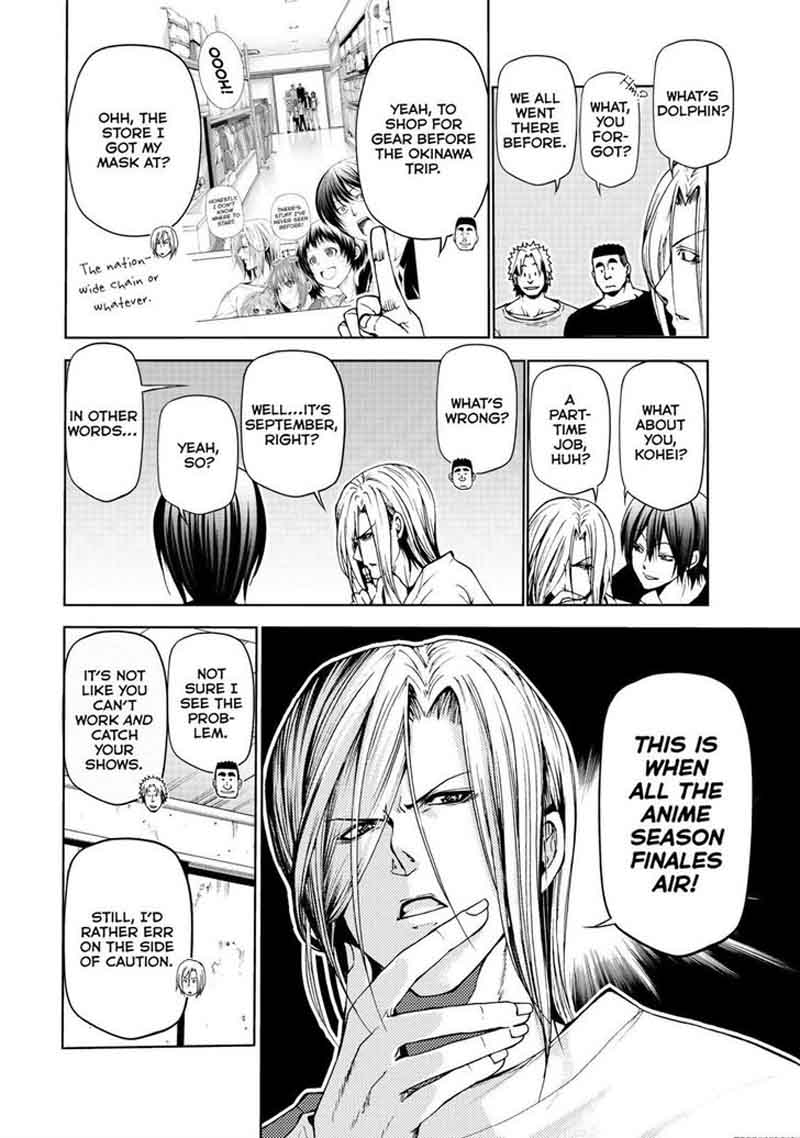 Grand Blue Manga Chapter 46 page 3 - Unfinished Business scene