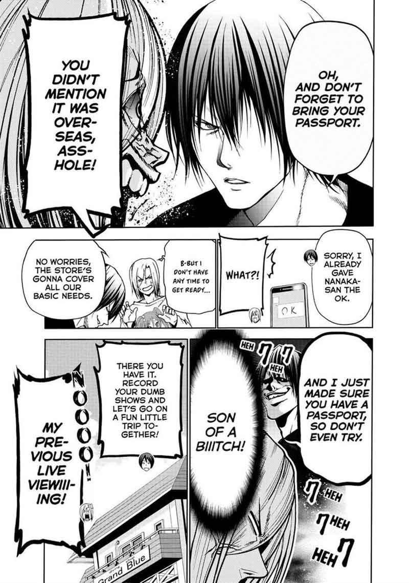 Grand Blue Manga Chapter 46 page 6 - Unfinished Business scene