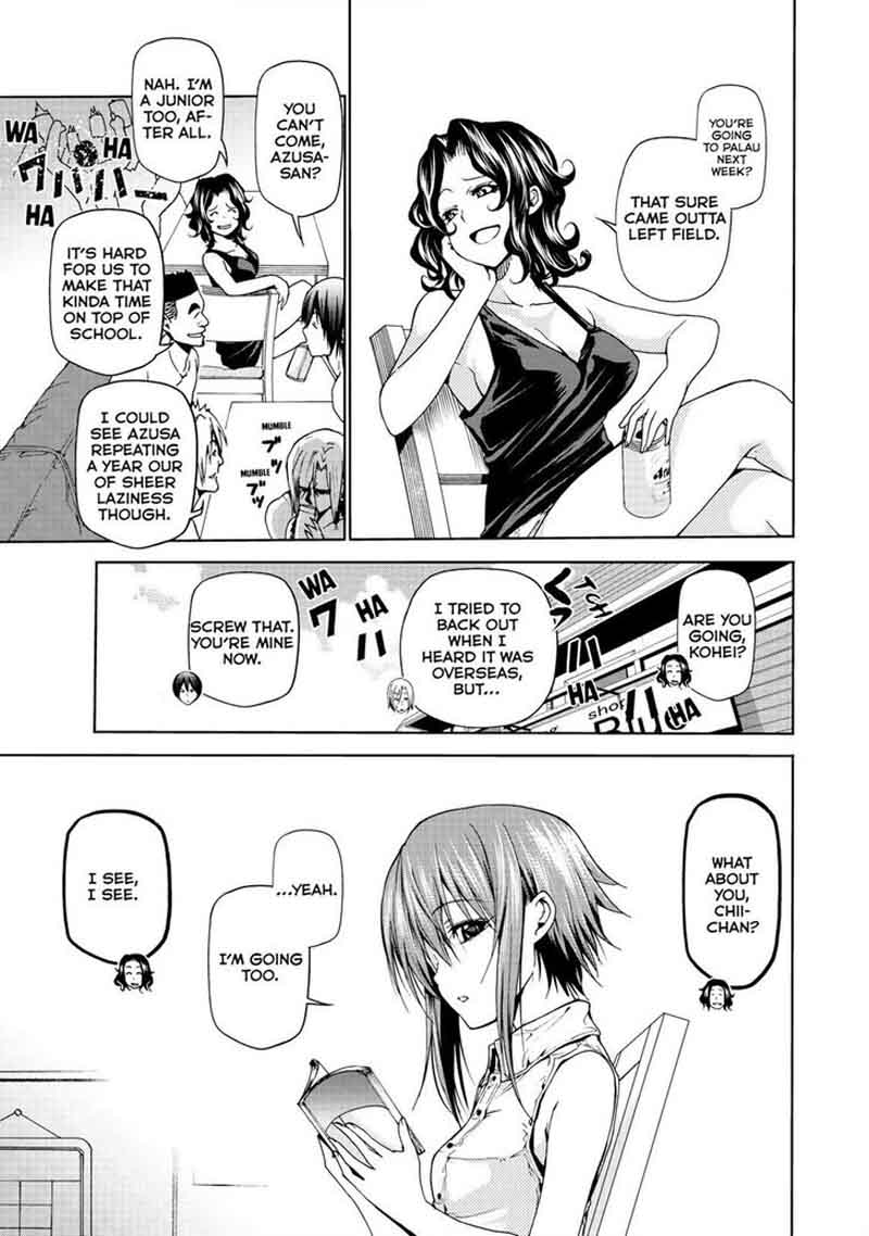 Grand Blue Manga Chapter 46 page 8 - Unfinished Business scene