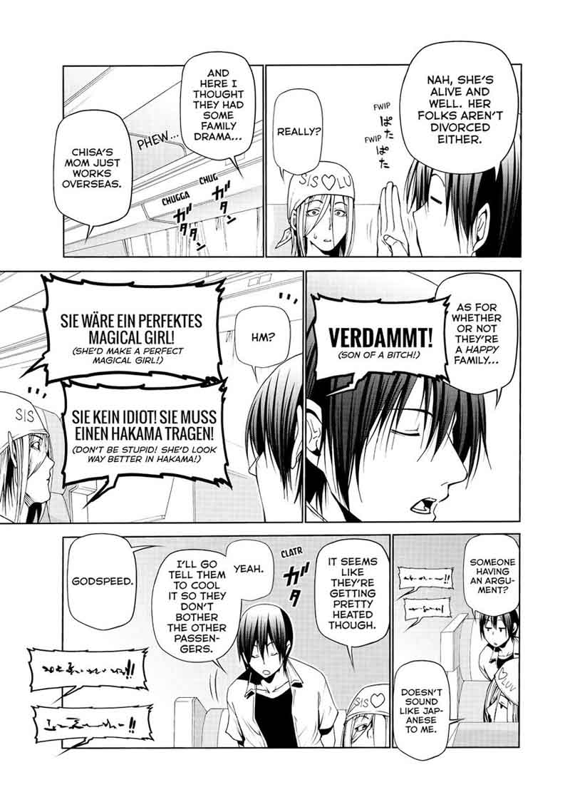 Grand Blue Manga Chapter 47 page 10 - Homecoming scene