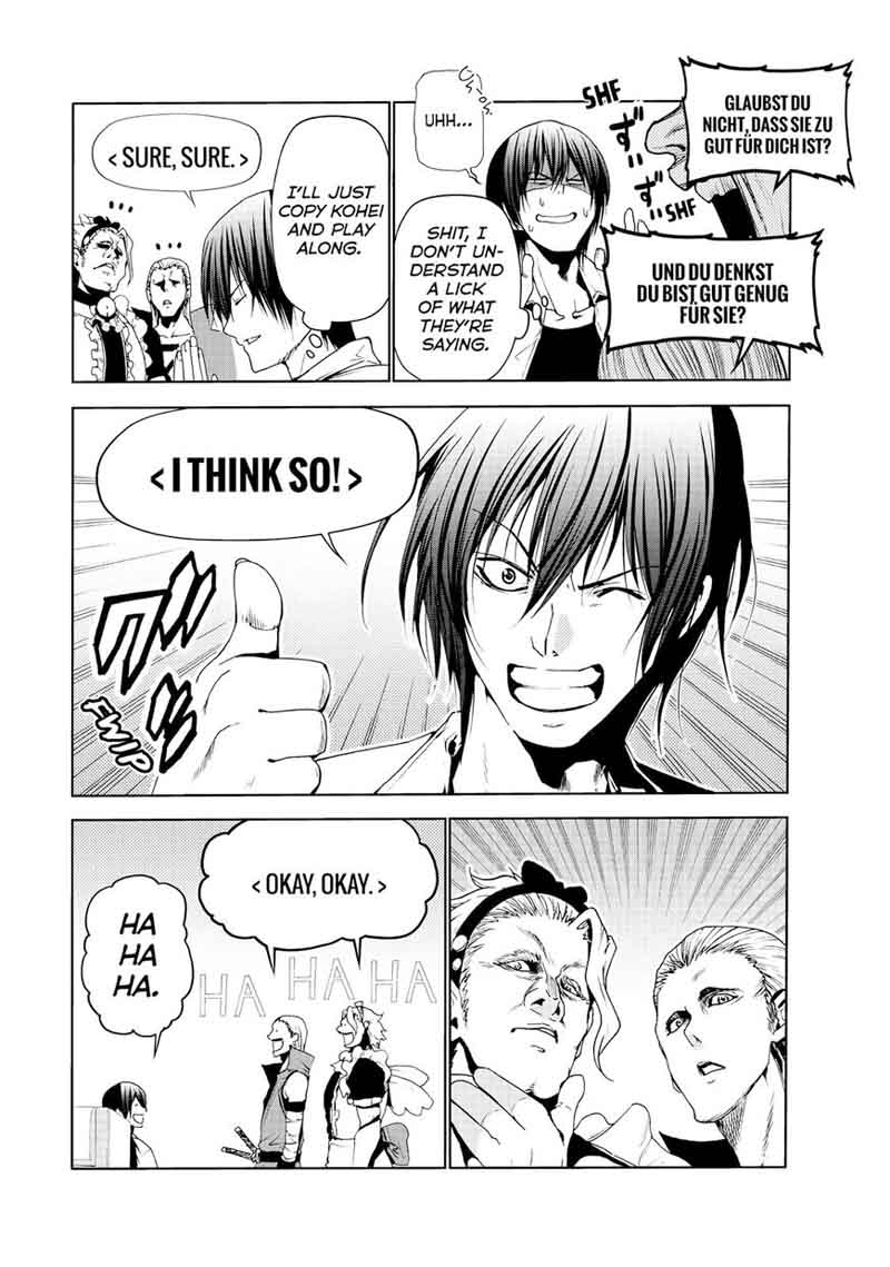 Grand Blue Manga Chapter 47 page 17 - Homecoming scene