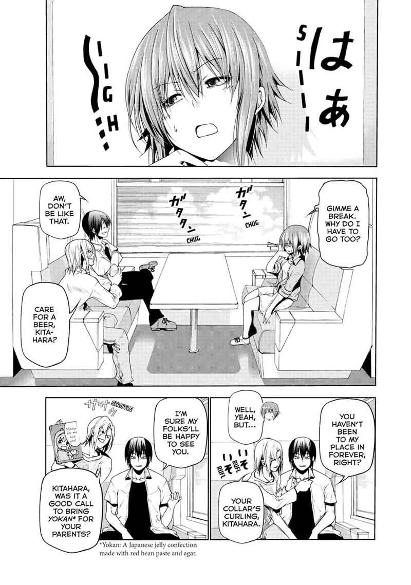 Grand Blue Manga Chapter 47 page 2 - Homecoming scene