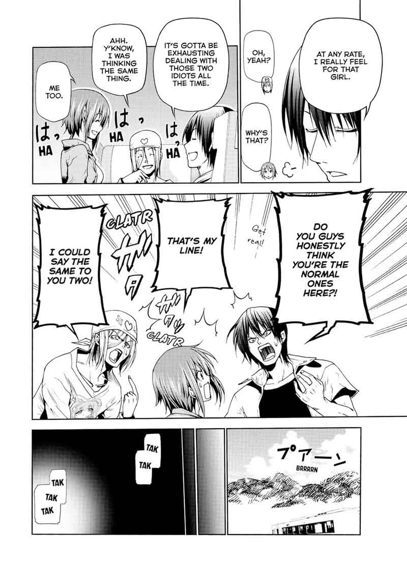 Grand Blue Manga Chapter 47 page 25 - Homecoming scene