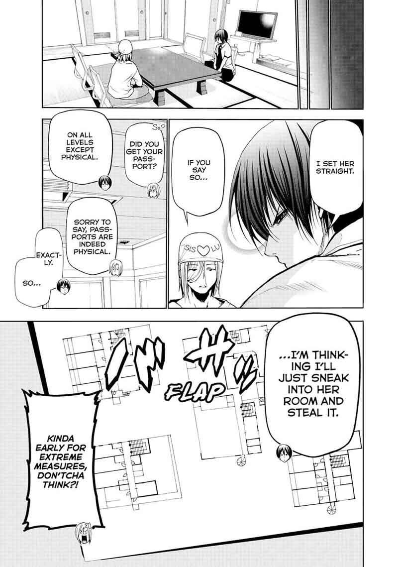 Grand Blue Manga Chapter 47 page 36 - Homecoming scene