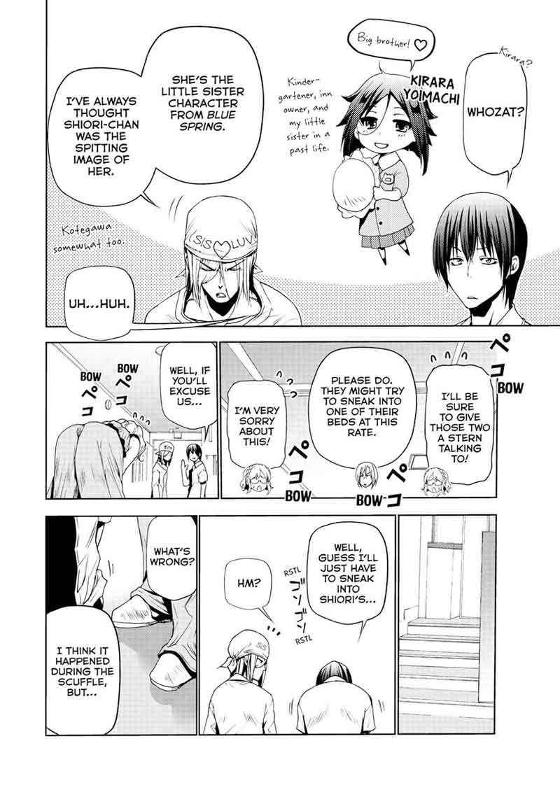 Grand Blue Manga Chapter 47 page 53 - Homecoming scene