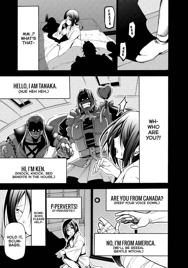 Grand Blue Manga Chapter 48 page 2 - Saving Private Passport scene
