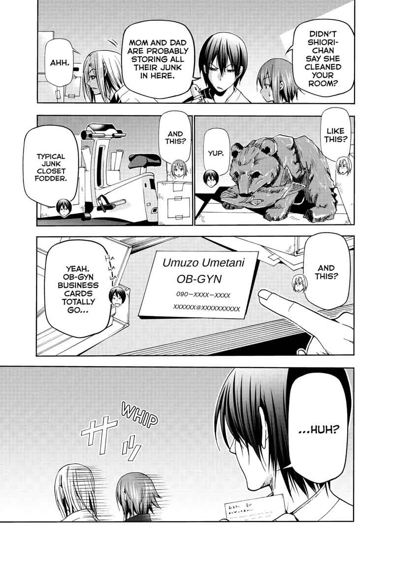 Grand Blue Manga Chapter 48 page 20 - Saving Private Passport scene