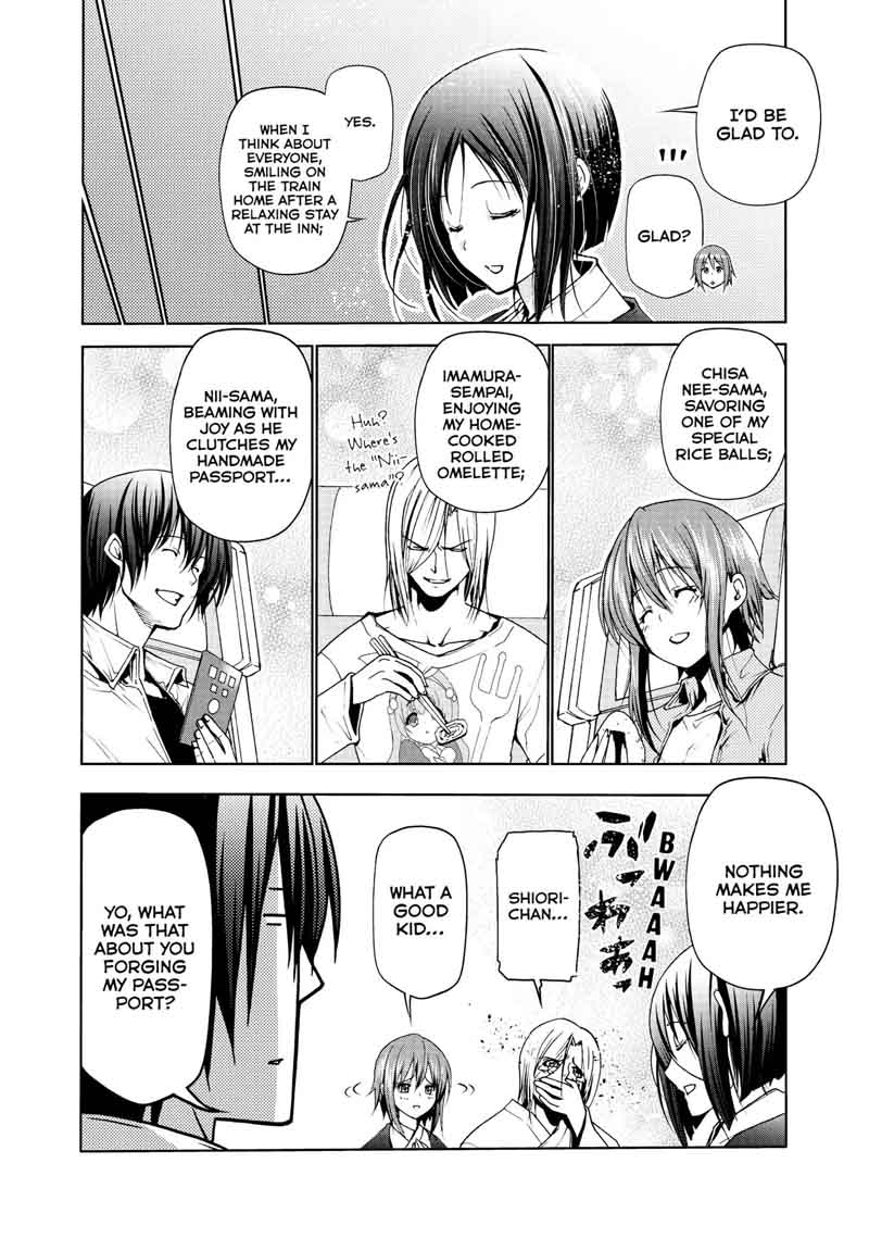 Grand Blue Manga Chapter 48 page 25 - Saving Private Passport scene