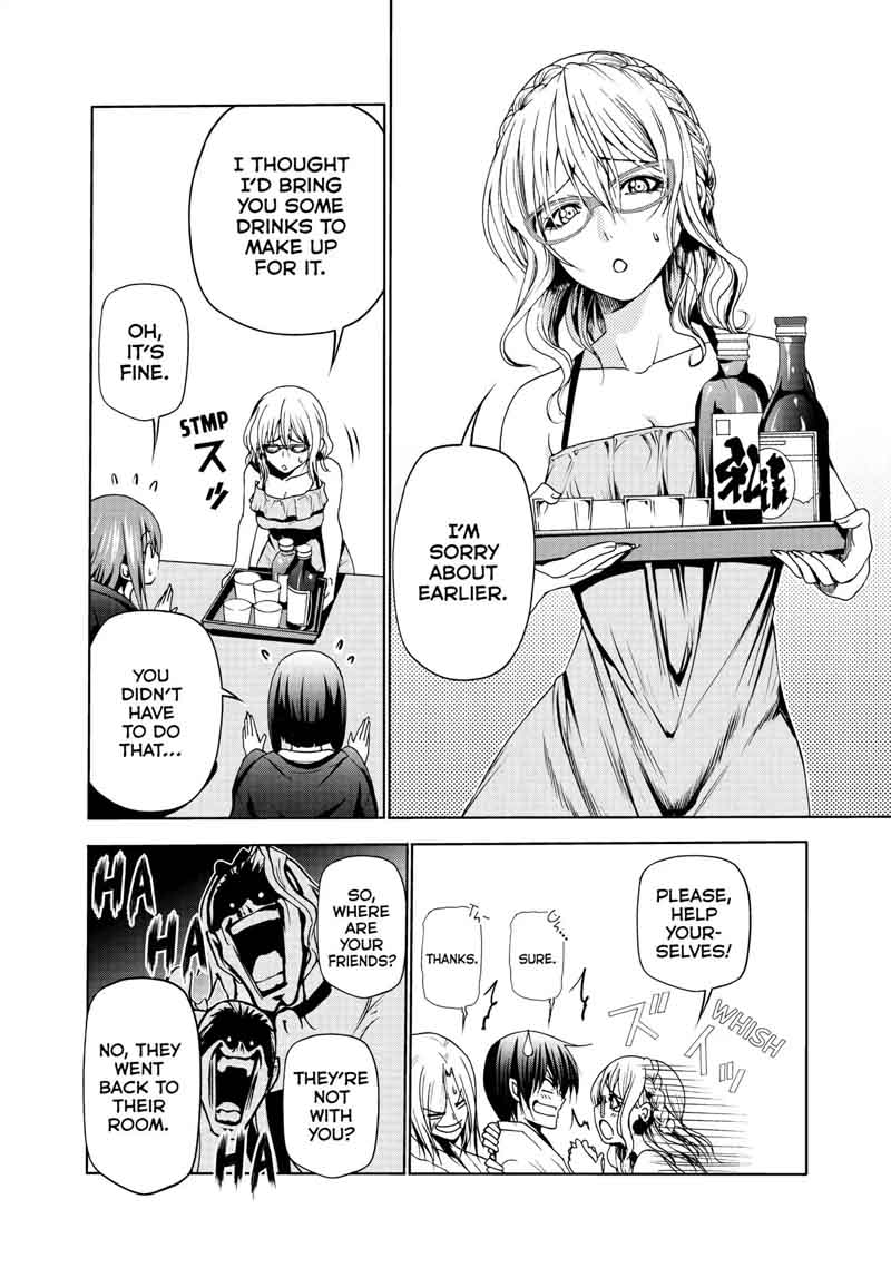 Grand Blue Manga Chapter 48 page 29 - Saving Private Passport scene