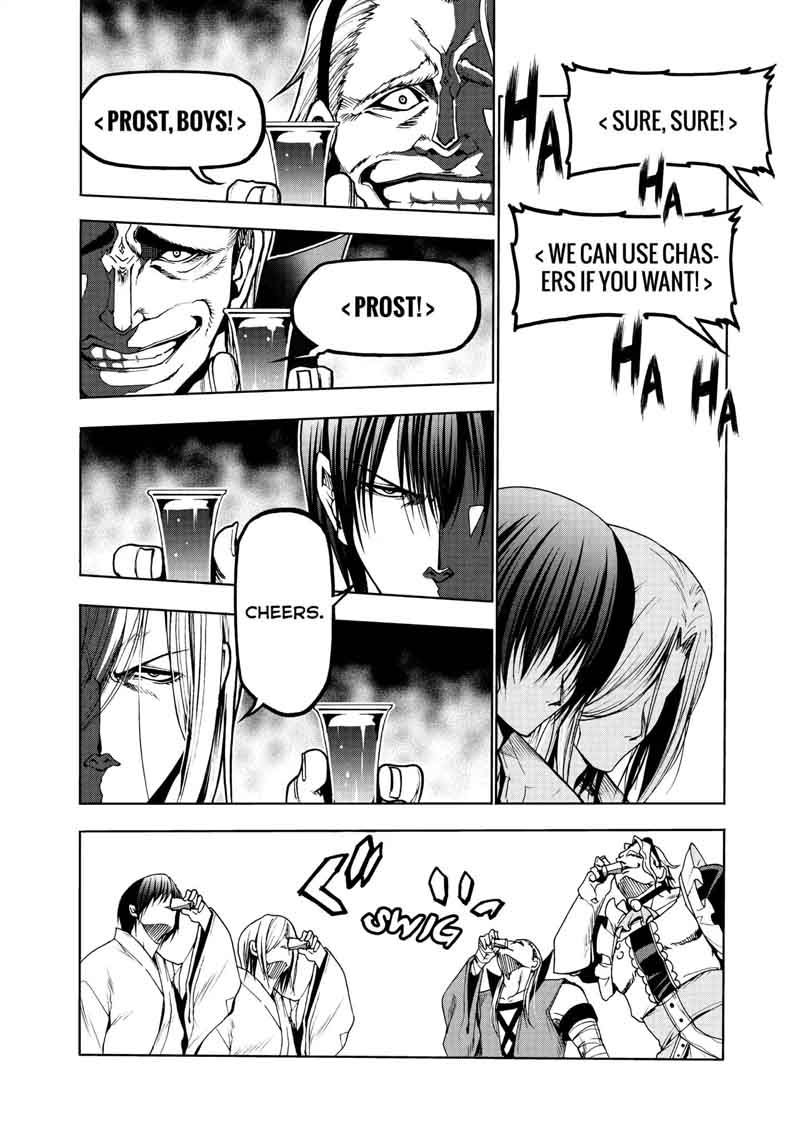 Grand Blue Manga Chapter 48 page 38 - Saving Private Passport scene