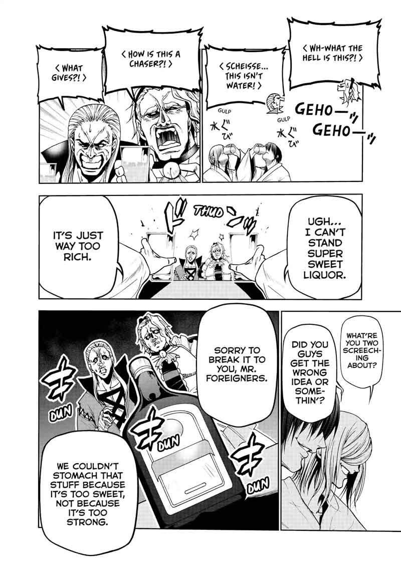 Grand Blue Manga Chapter 48 page 40 - Saving Private Passport scene