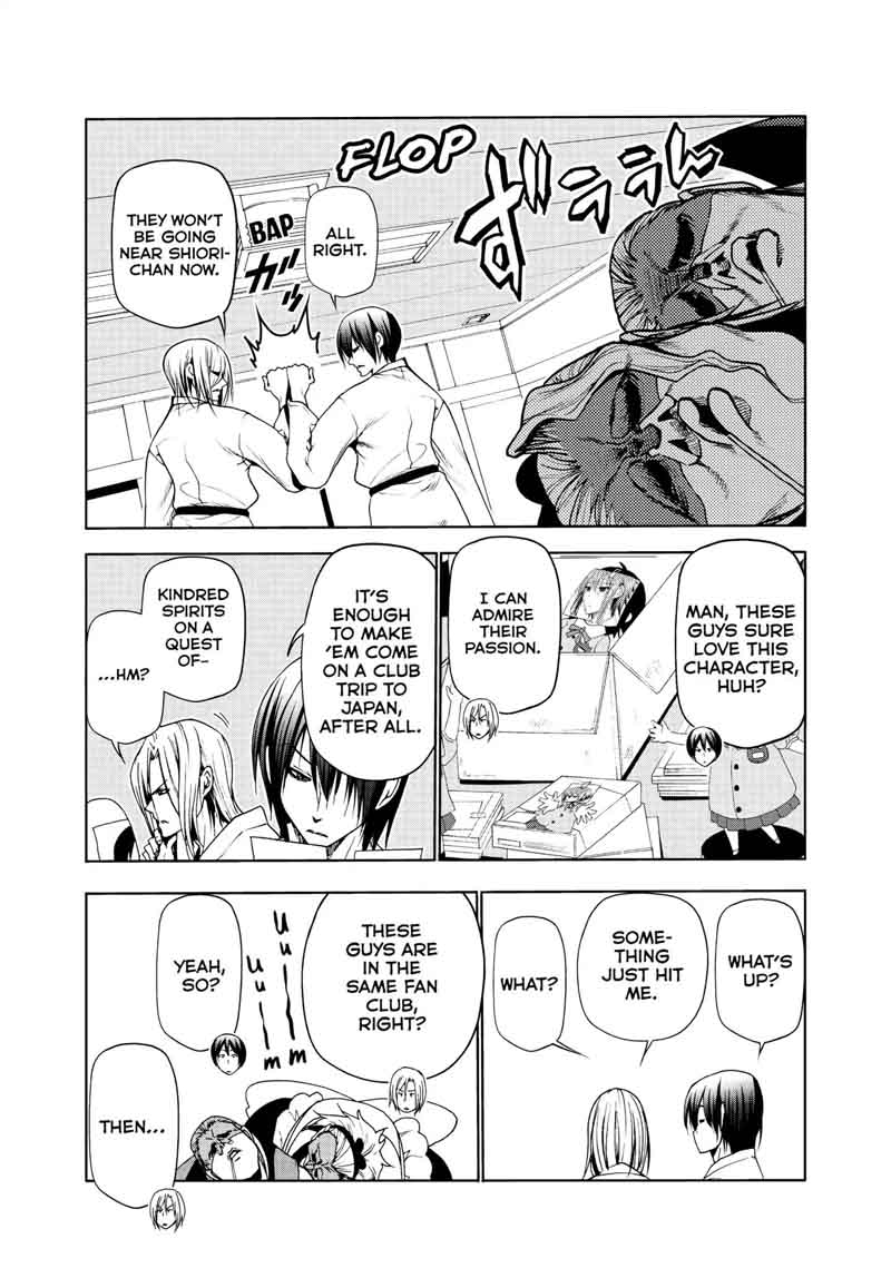 Grand Blue Manga Chapter 48 page 42 - Saving Private Passport scene