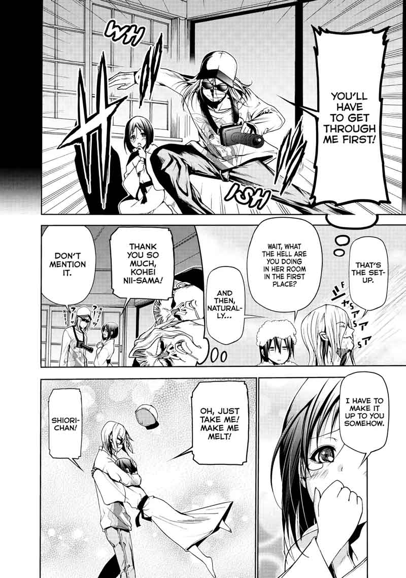 Grand Blue Manga Chapter 48 page 5 - Saving Private Passport scene