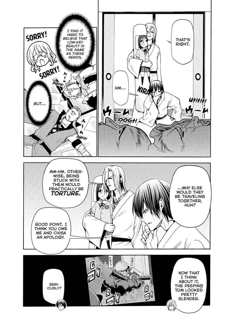 Grand Blue Manga Chapter 49 page 5 - Hentai scene