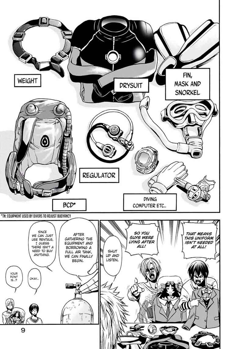 Grand Blue Manga Chapter 5 page 8 - New World scene