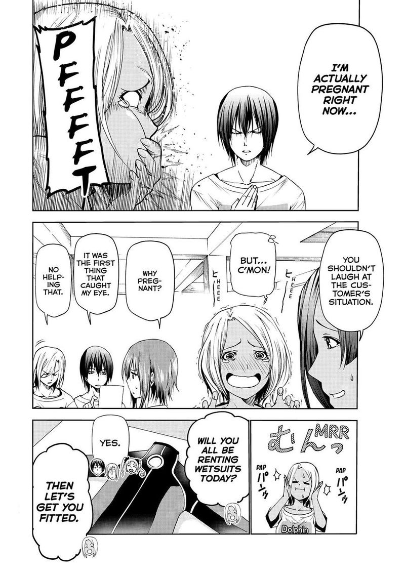 Grand Blue Manga Chapter 51 page 13 - The Seas of Palau scene