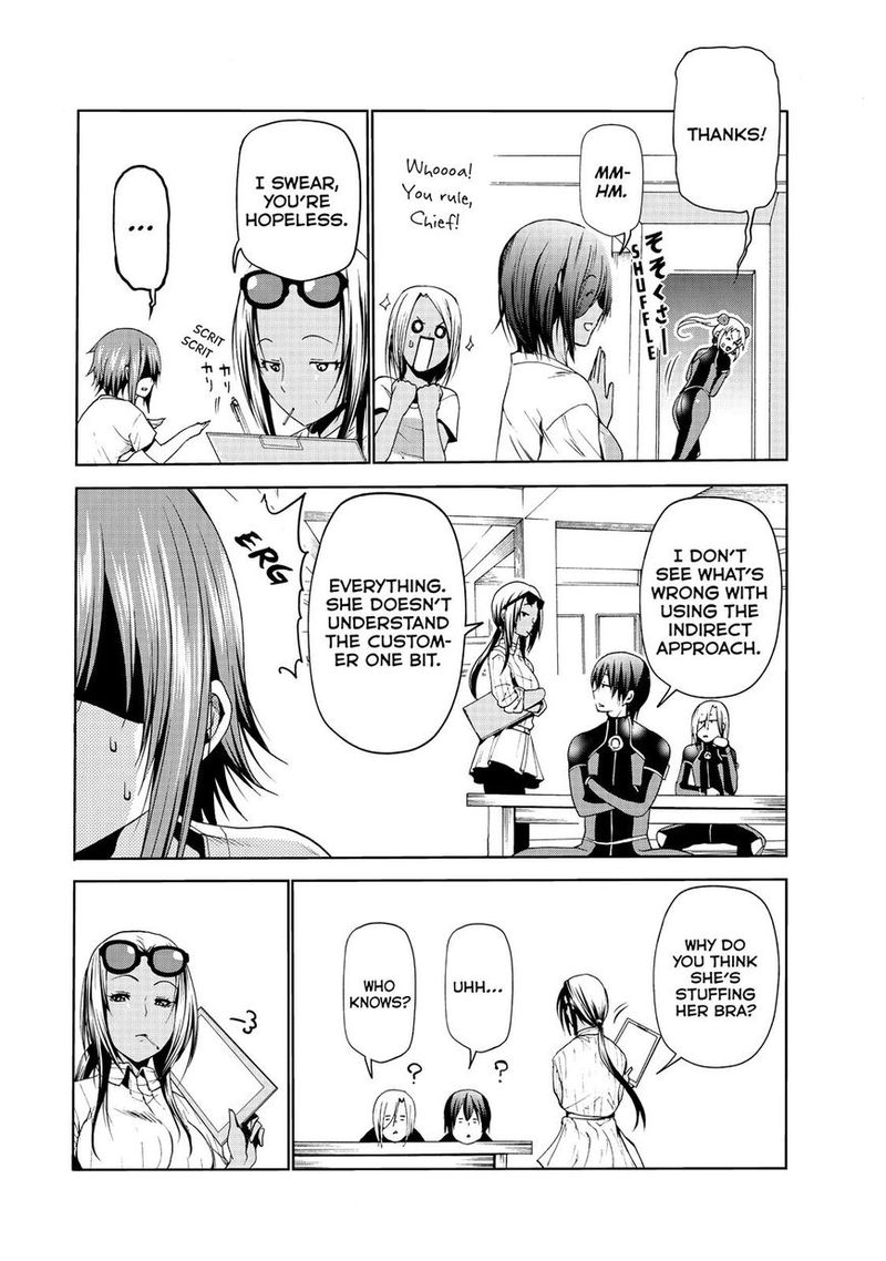 Grand Blue Manga Chapter 51 page 17 - The Seas of Palau scene