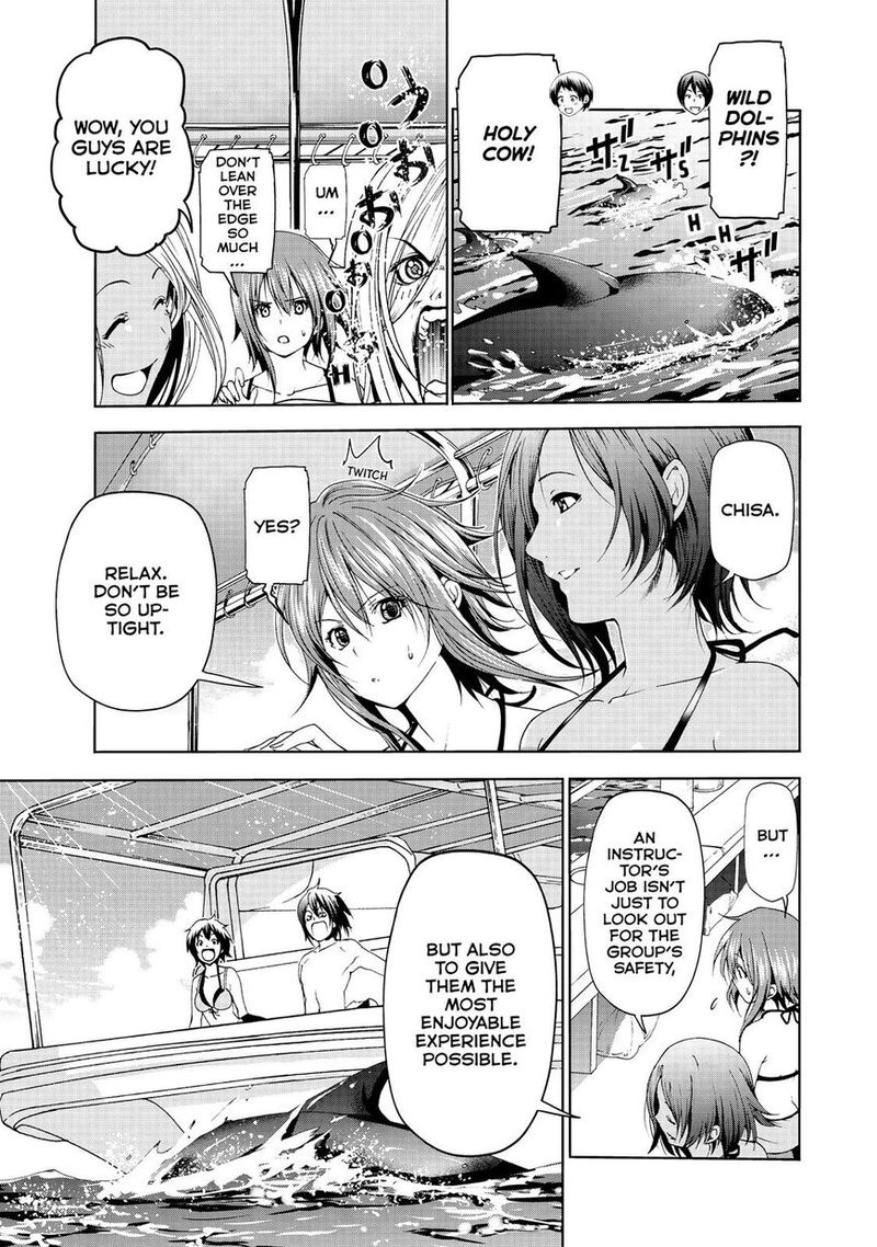 Grand Blue Manga Chapter 51 page 25 - The Seas of Palau scene