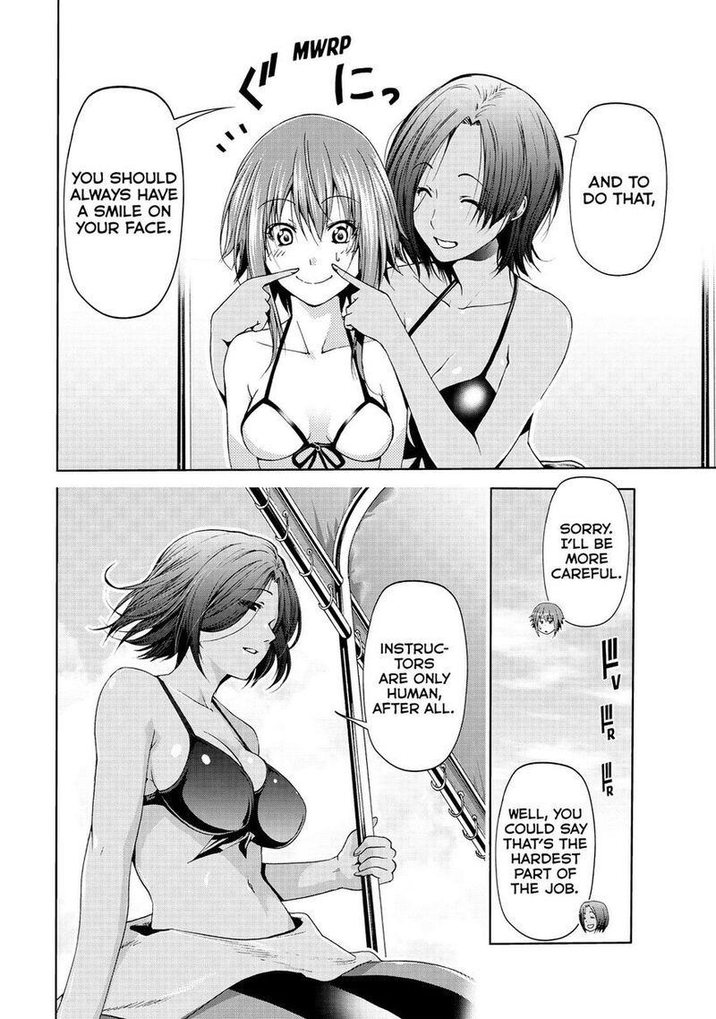 Grand Blue Manga Chapter 51 page 26 - The Seas of Palau scene