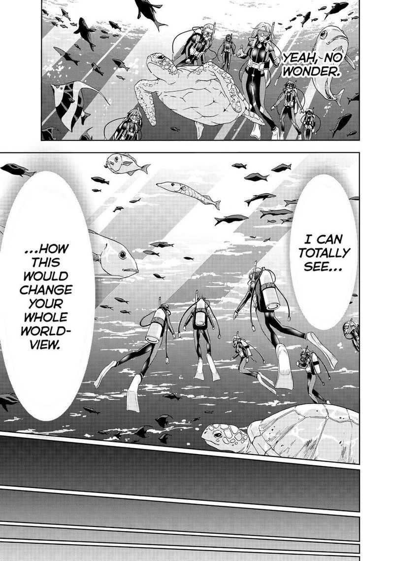 Grand Blue Manga Chapter 51 page 30 - The Seas of Palau scene