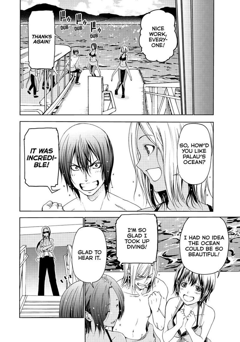 Grand Blue Manga Chapter 51 page 31 - The Seas of Palau scene