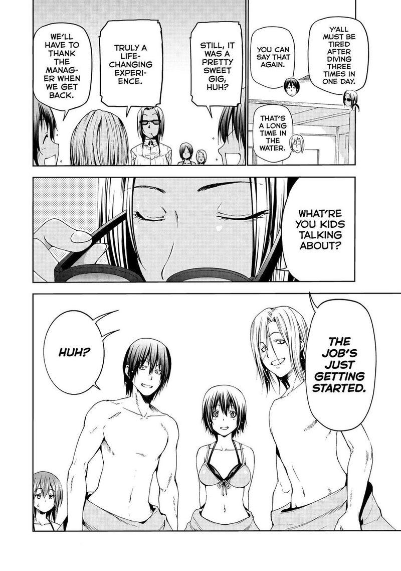 Grand Blue Manga Chapter 51 page 33 - The Seas of Palau scene
