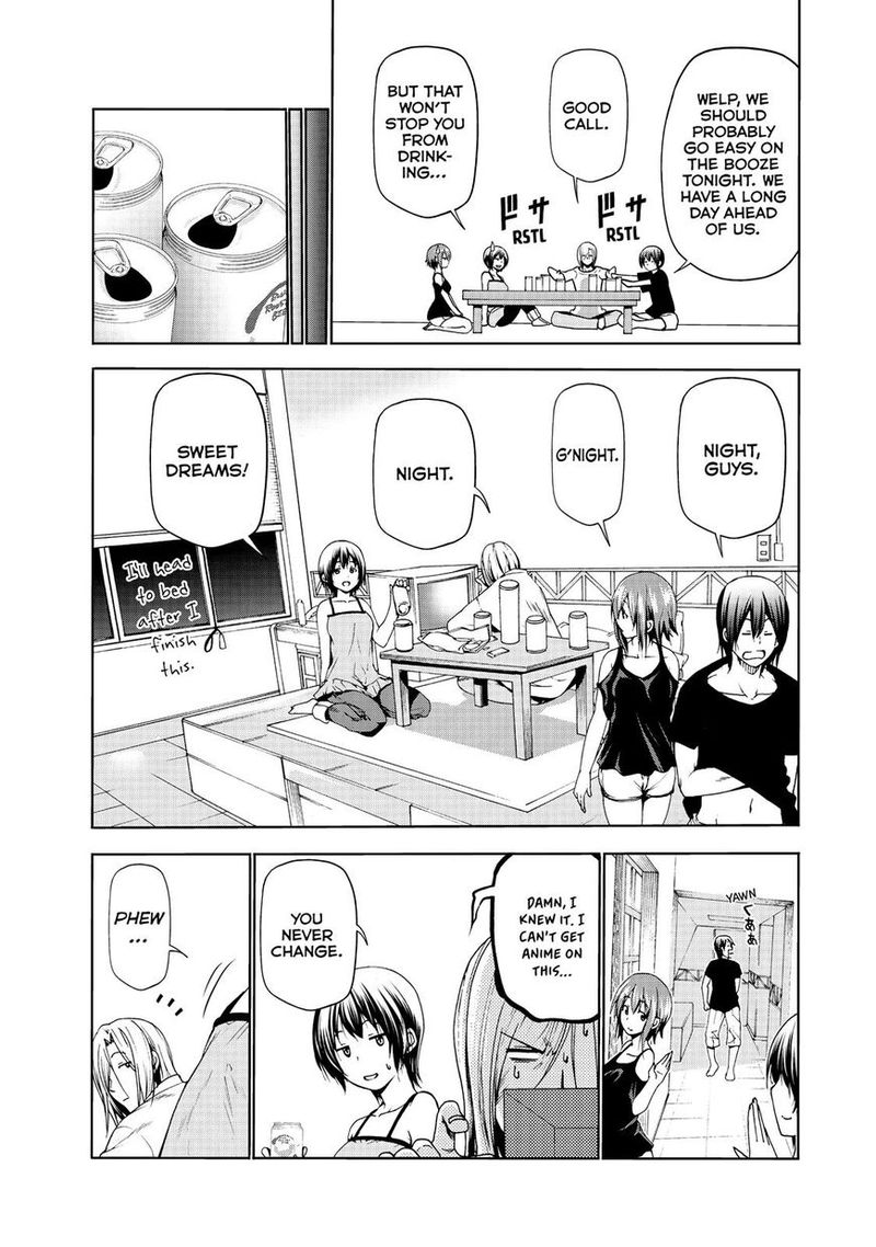 Grand Blue Manga Chapter 51 page 36 - The Seas of Palau scene