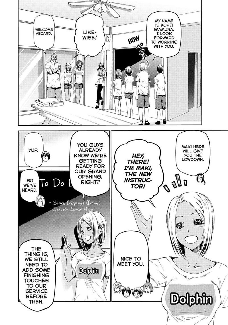 Grand Blue Manga Chapter 51 page 5 - The Seas of Palau scene