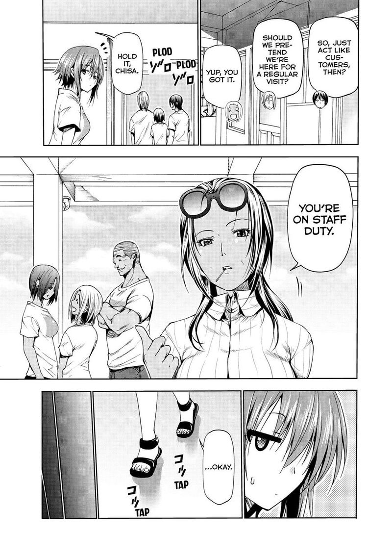 Grand Blue Manga Chapter 51 page 8 - The Seas of Palau scene