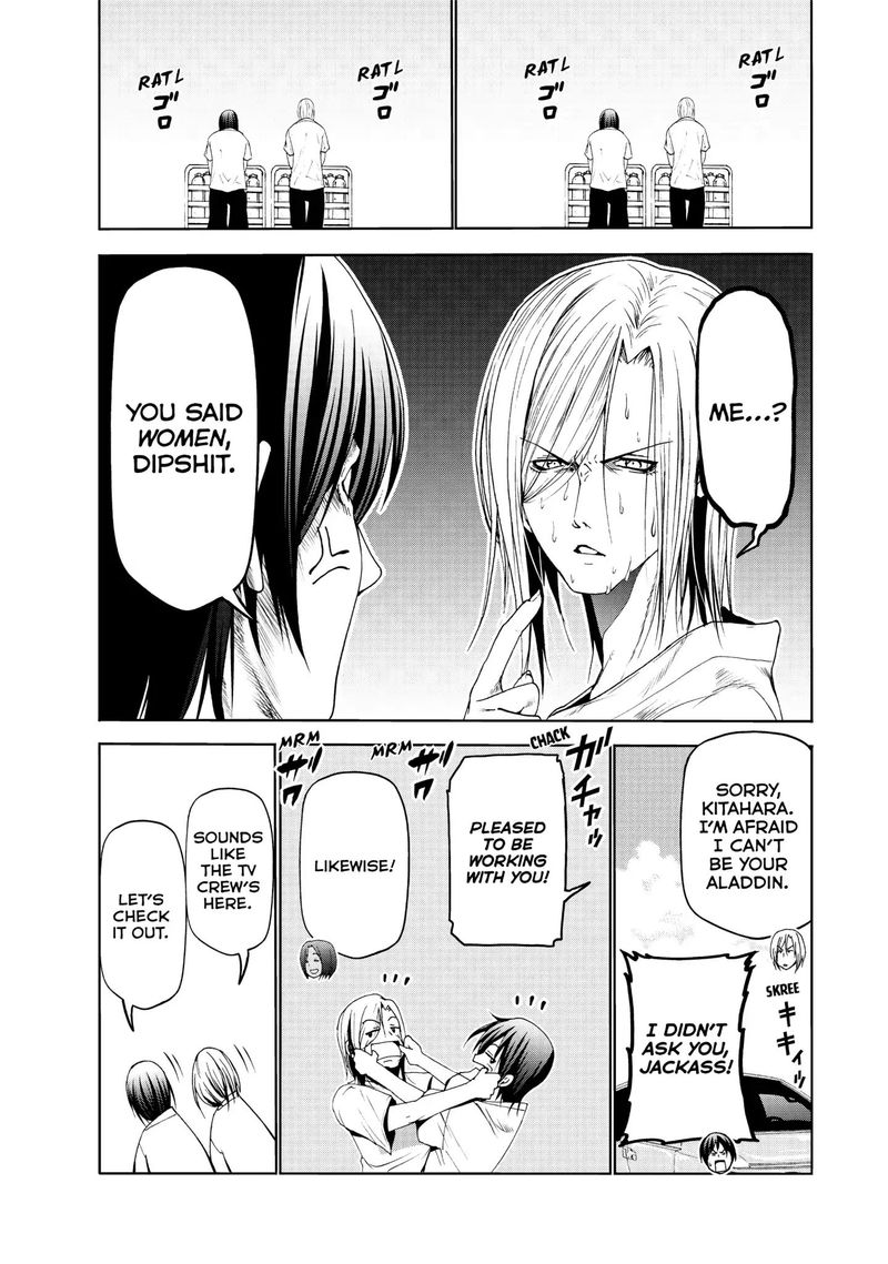 Grand Blue Manga Chapter 52 page 12 - TV Special scene