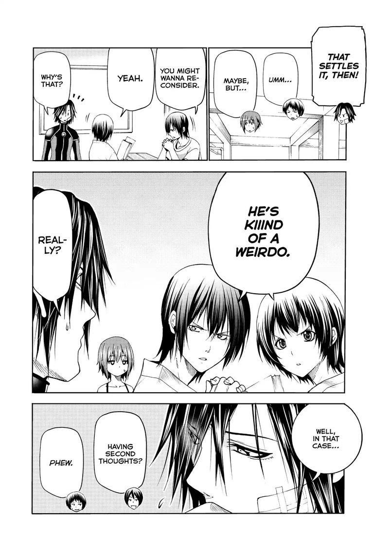 Grand Blue Manga Chapter 52 page 23 - TV Special scene