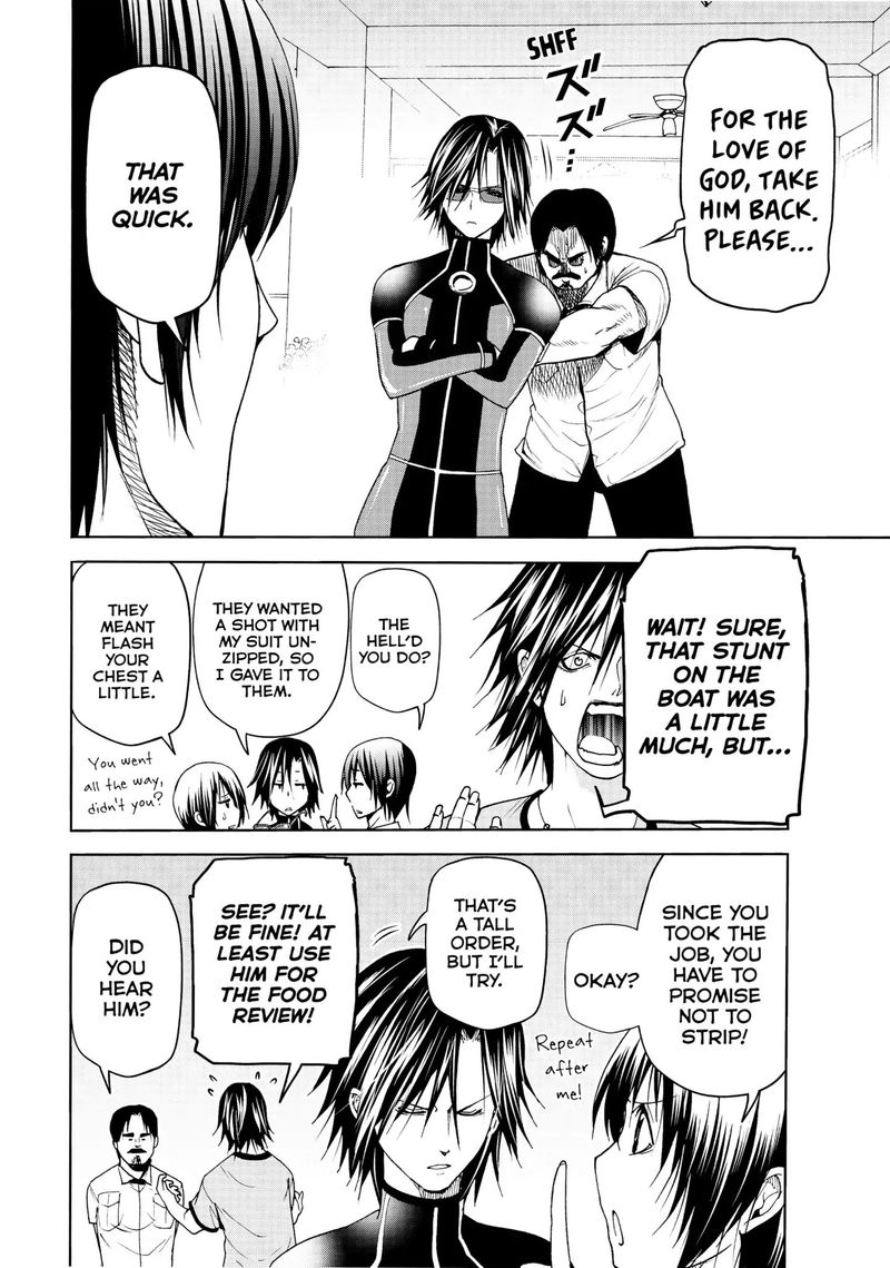 Grand Blue Manga Chapter 52 page 25 - TV Special scene