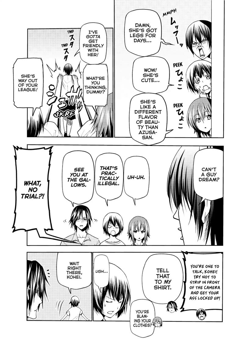 Grand Blue Manga Chapter 52 page 28 - TV Special scene