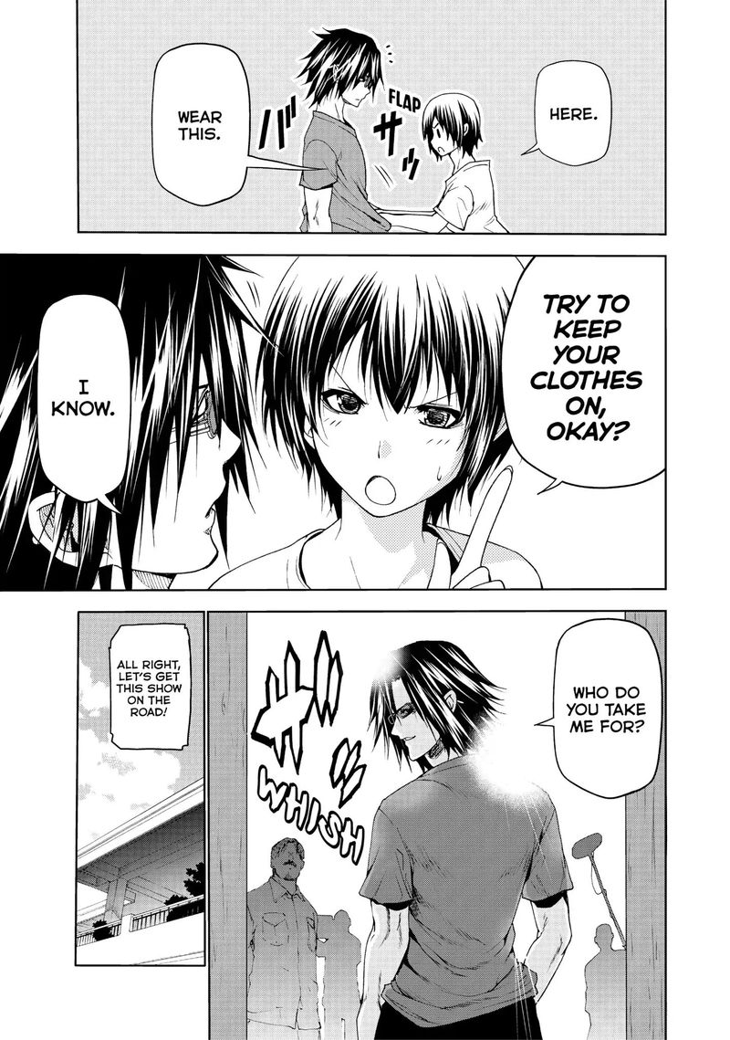 Grand Blue Manga Chapter 52 page 34 - TV Special scene
