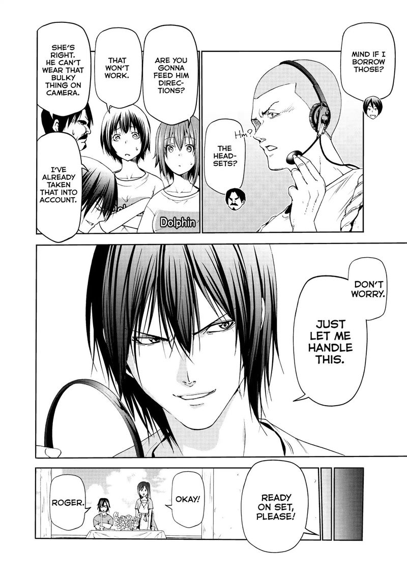 Grand Blue Manga Chapter 53 page 13 - Filming scene