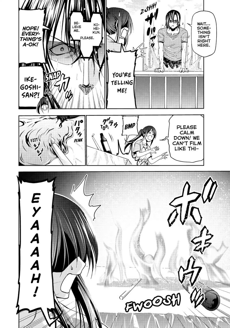 Grand Blue Manga Chapter 53 page 23 - Filming scene