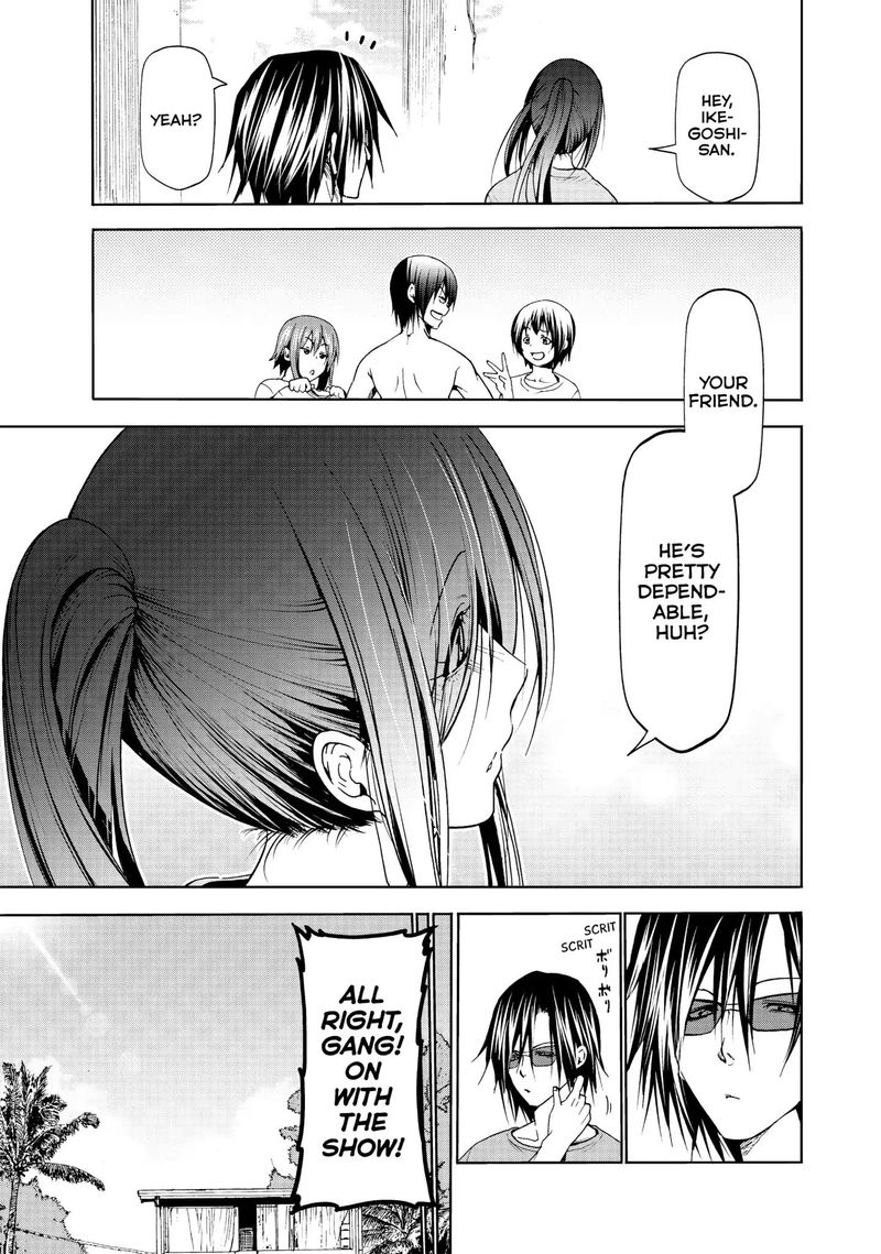 Grand Blue Manga Chapter 53 page 28 - Filming scene