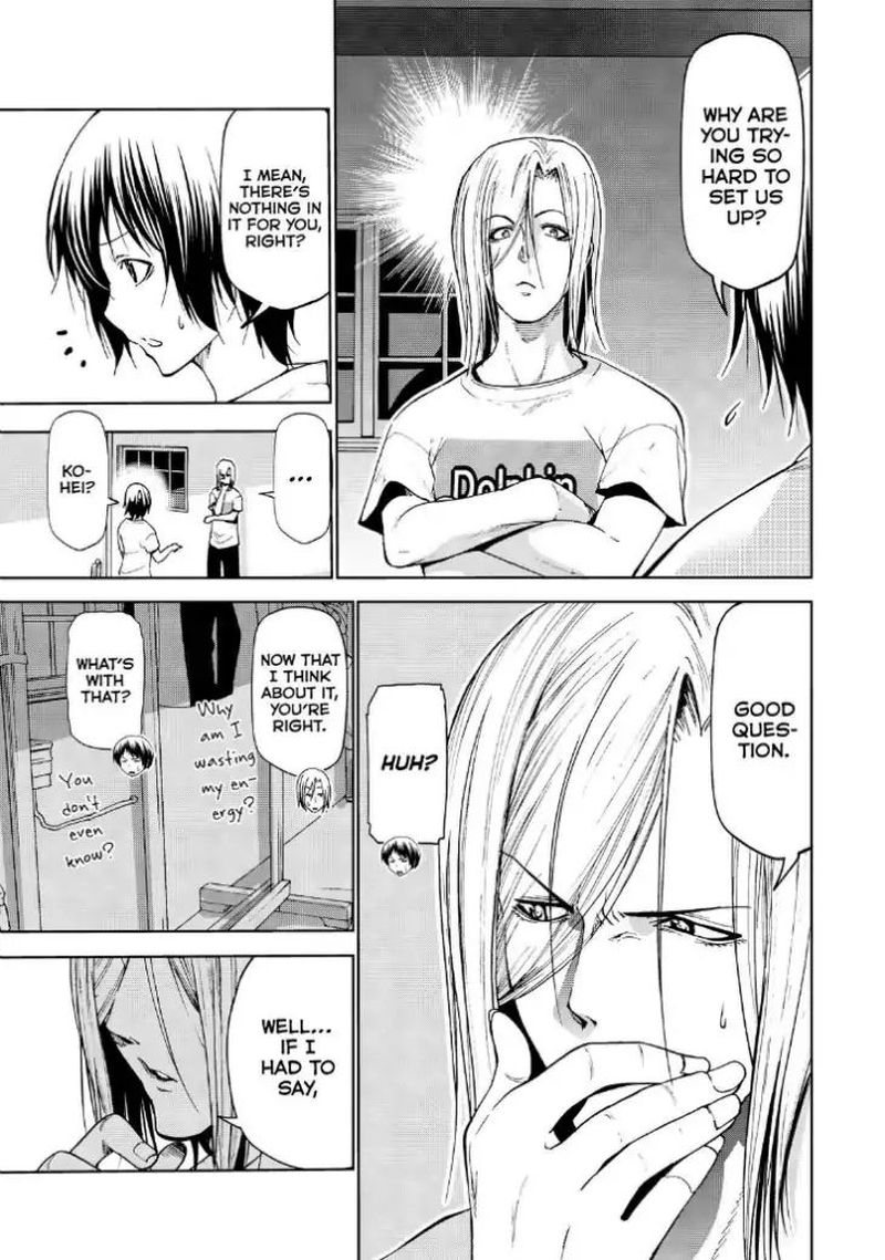 Grand Blue Manga Chapter 54 page 22 - Wingman scene