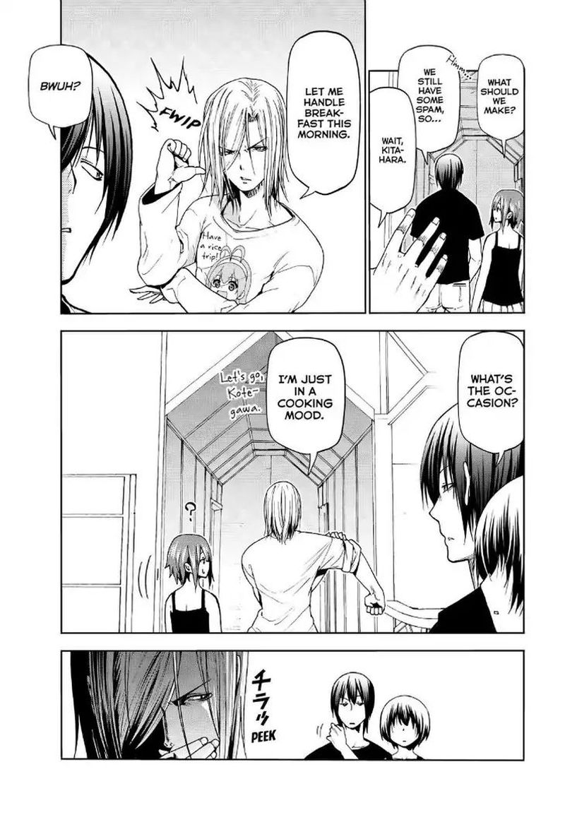 Grand Blue Manga Chapter 54 page 4 - Wingman scene