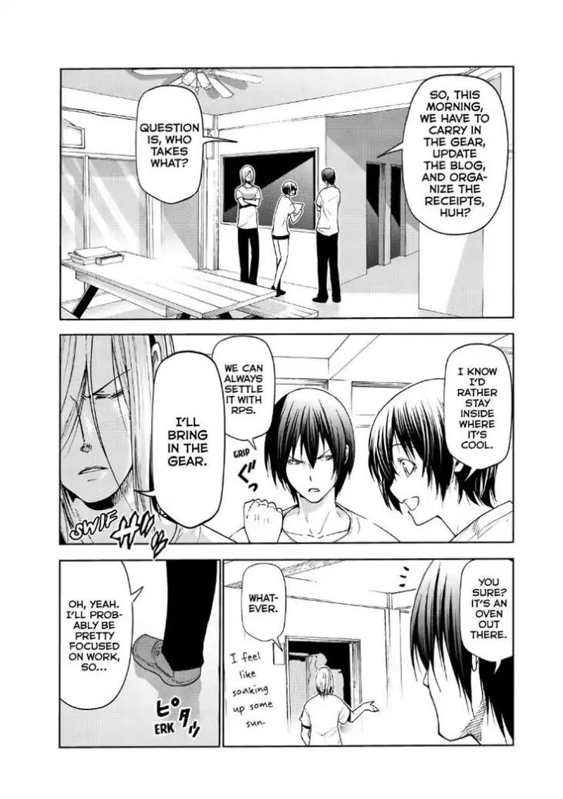 Grand Blue Manga Chapter 54 page 6 - Wingman scene