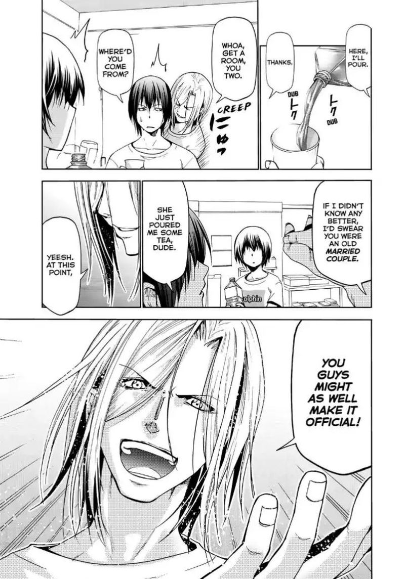 Grand Blue Manga Chapter 54 page 8 - Wingman scene