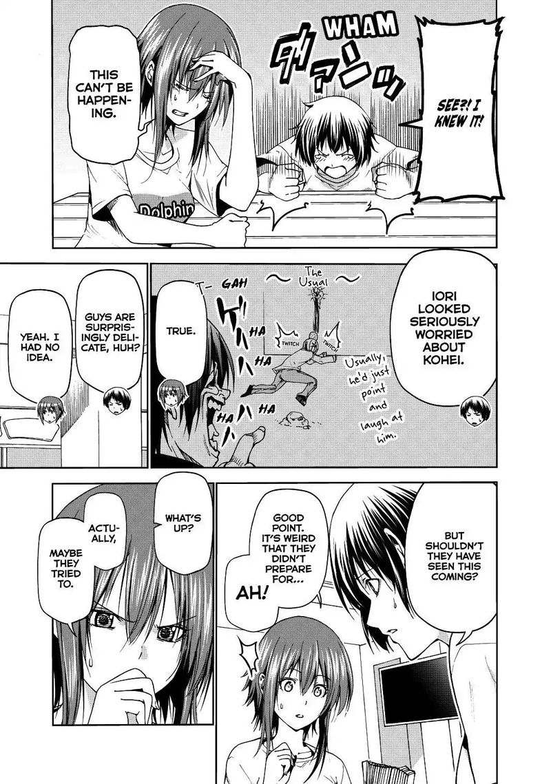 Grand Blue Manga Chapter 55 page 13 - Girl Talk scene