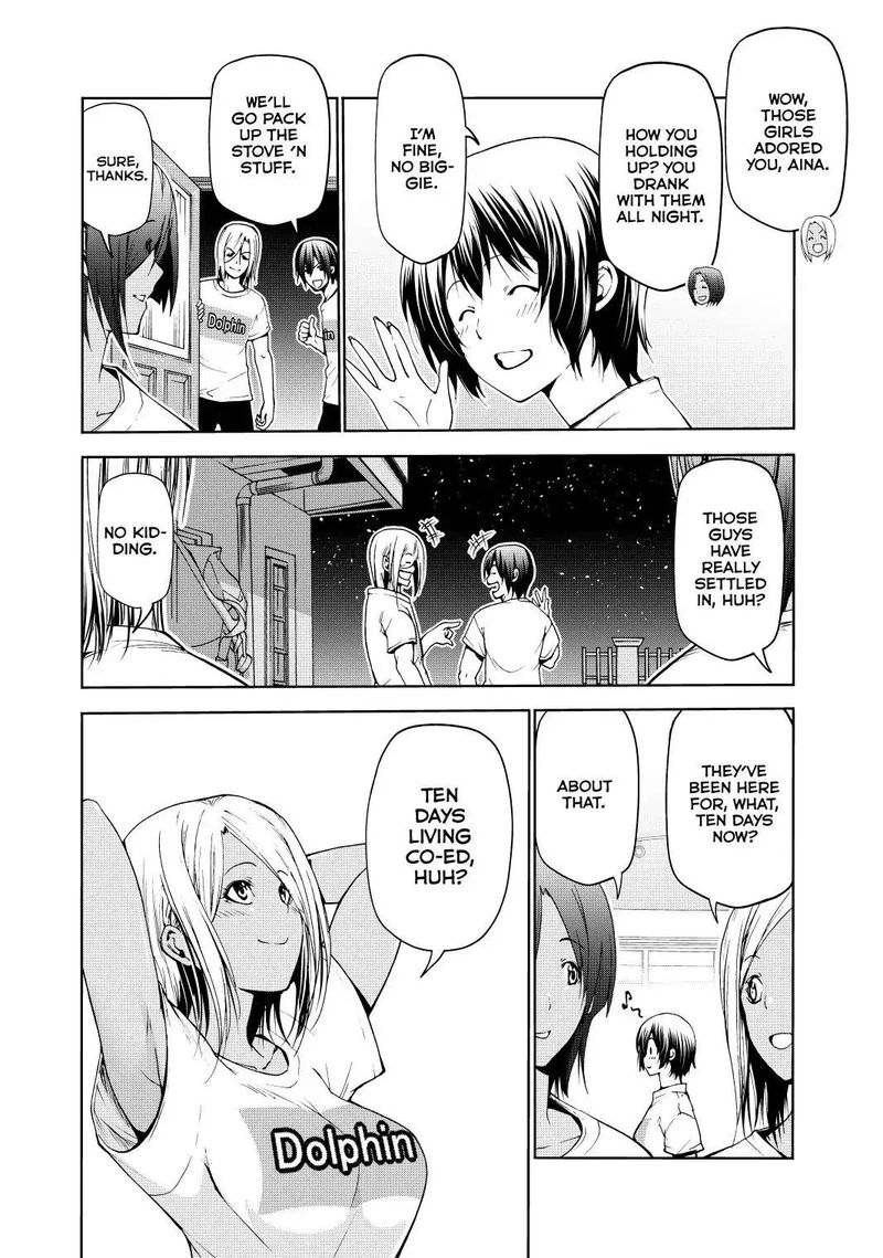 Grand Blue Manga Chapter 55 page 2 - Girl Talk scene