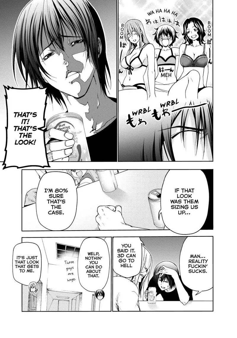 Grand Blue Manga Chapter 55 page 21 - Girl Talk scene